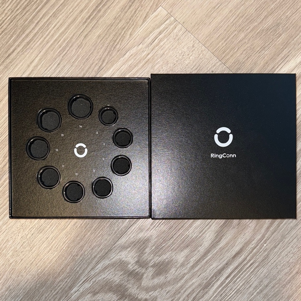 RingConn Black Ring Sizing Kit